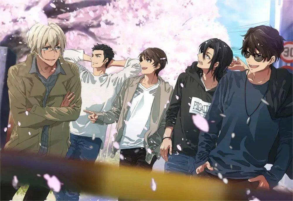 《名侦探柯南》角色壁纸头像赏析:警校五人组