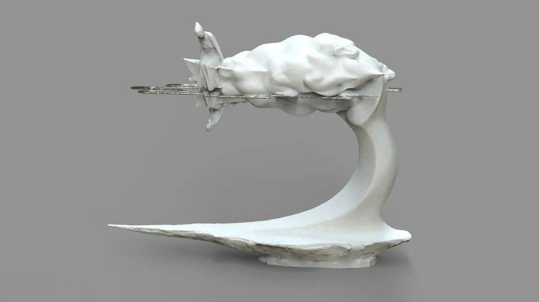 "生生不息"首届福建省大学生雕塑作品线上展举办_指导_cm_着色