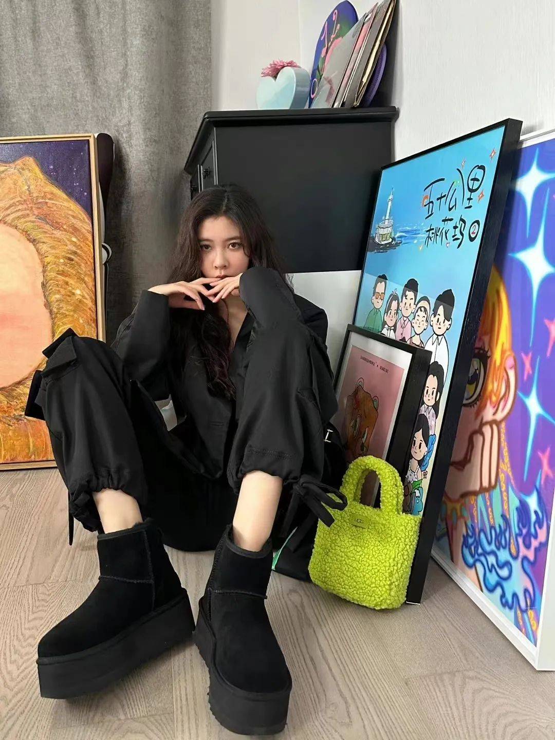 小红书上直接被刷屏到飞起~希林娜依·高赵小棠蔡文静lisajennie