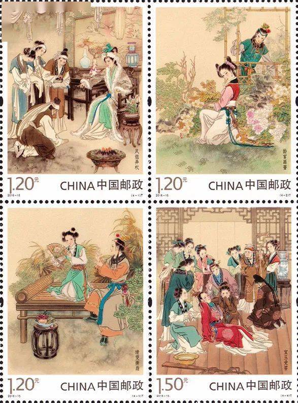 每套《红楼梦》邮票精装版里都会有一张收藏鉴定证书和有个宫匠防伪卡