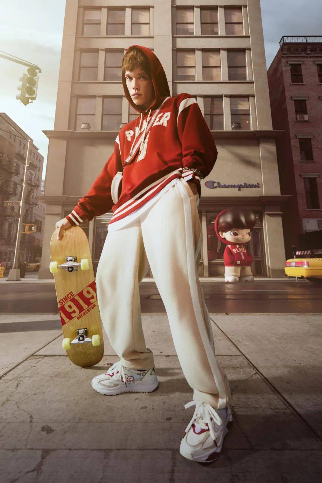 champion 泡泡玛特联名系列正式发售_经典_flow_运动