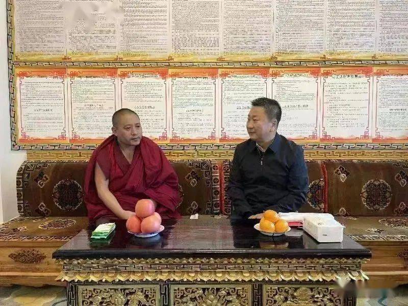 杨君赴夏河县碌曲县看望慰问宗教界代表人士_甘南_群众_现代化