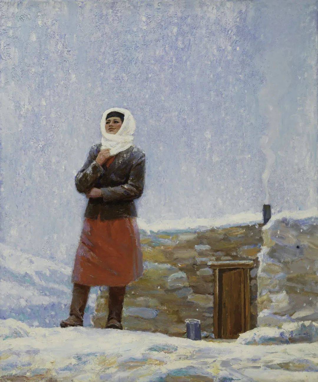 缅怀詹建俊 | 《回望》英魂在 大《潮》立丰碑_油画_发展_艺术