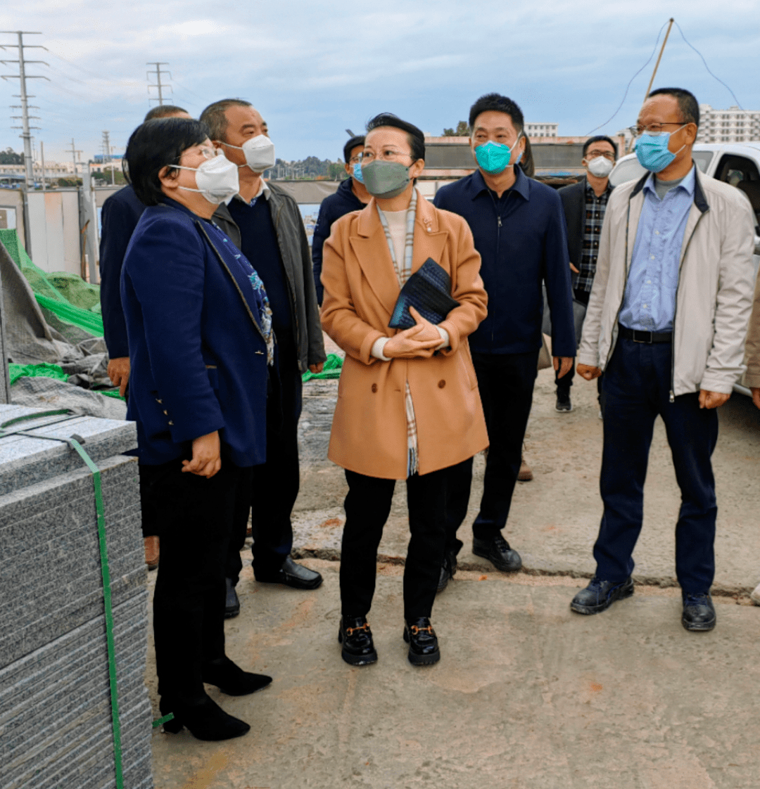 厦门市教育局领导莅校调研指导同安校区各项建设工作_陈珍_教育工委