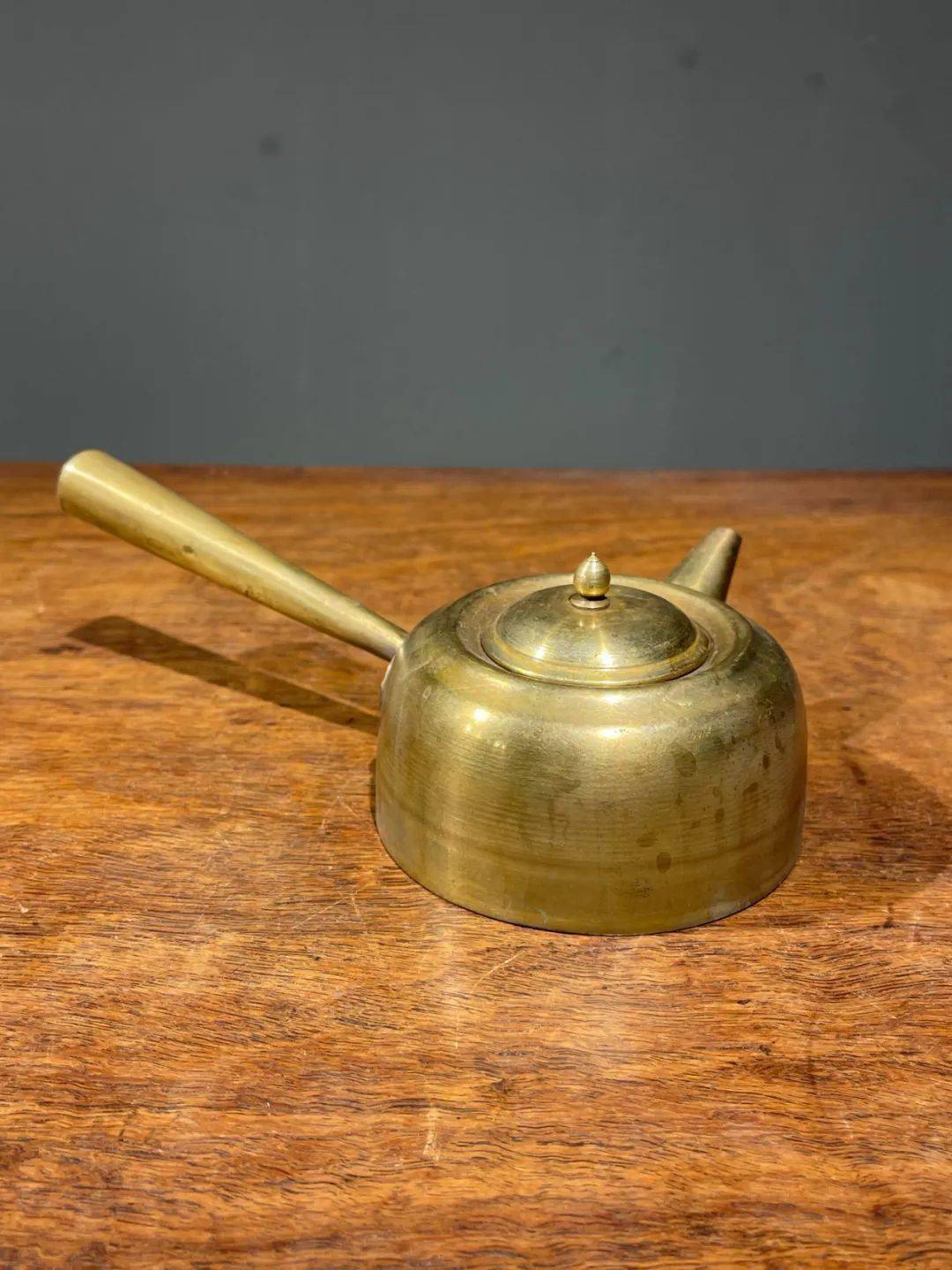67用之美—碾茶烧水点茶 ▎朴实无华的的老茶具_茶壶_牛角_造型
