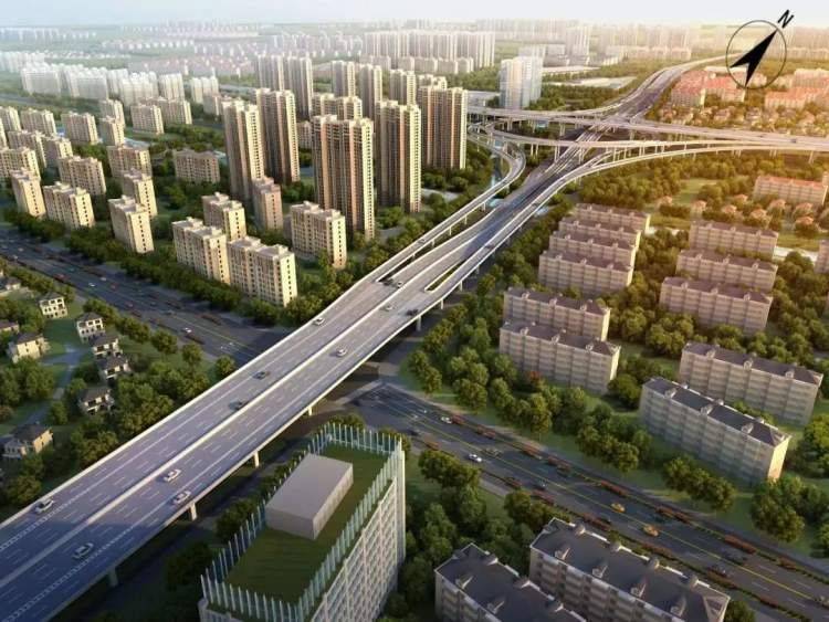 三座跨线桥让车畅其流,杨高南路改建工程有新进展_浦东_施工_西路