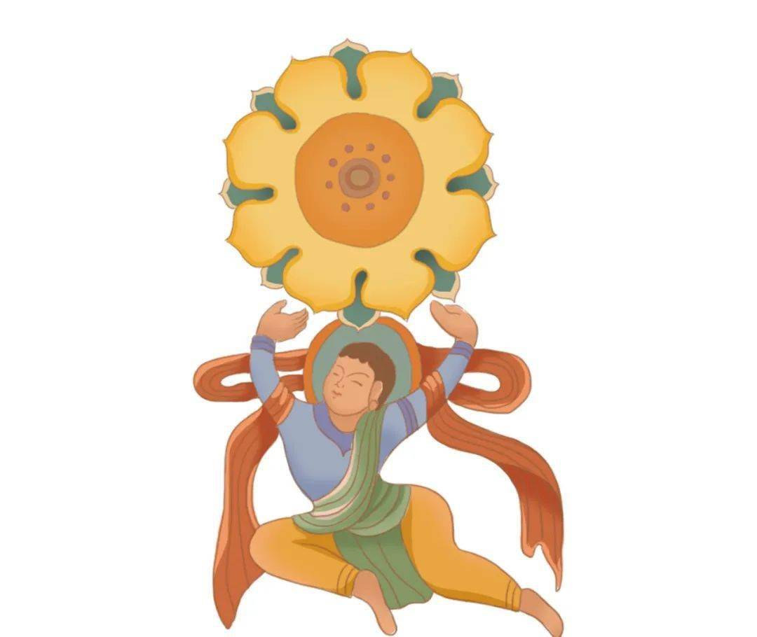 手绘云冈系列之——韵律谐和,万佛静好的第15窟_洞窟_流水_时光