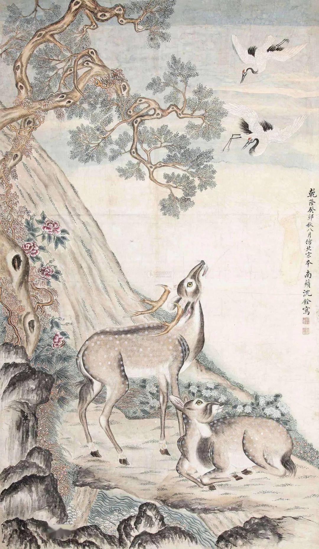春节里的吉祥画福禄寿喜