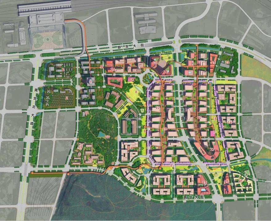 泉州高校片区规划!加快推进环湾1350平方公里建设!_城市_景观_用地
