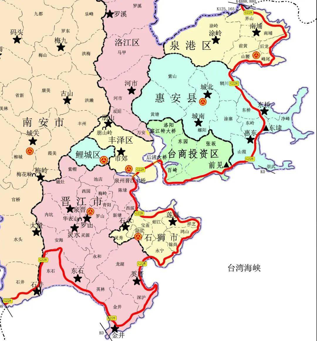 惠安各乡镇行政地图图片