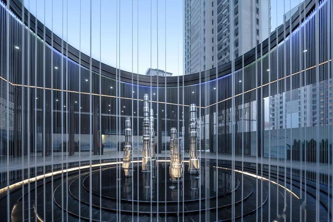 干货丨管孔式水帘、拉线式水帘、数字水帘等装置做法详解_景观_设计_空间