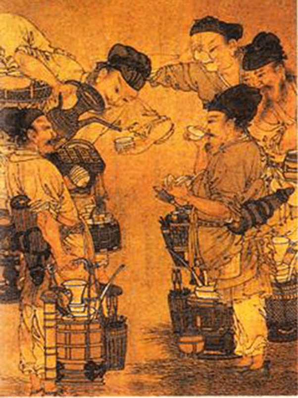 有一种画叫茶画_中的人物_画面_右手