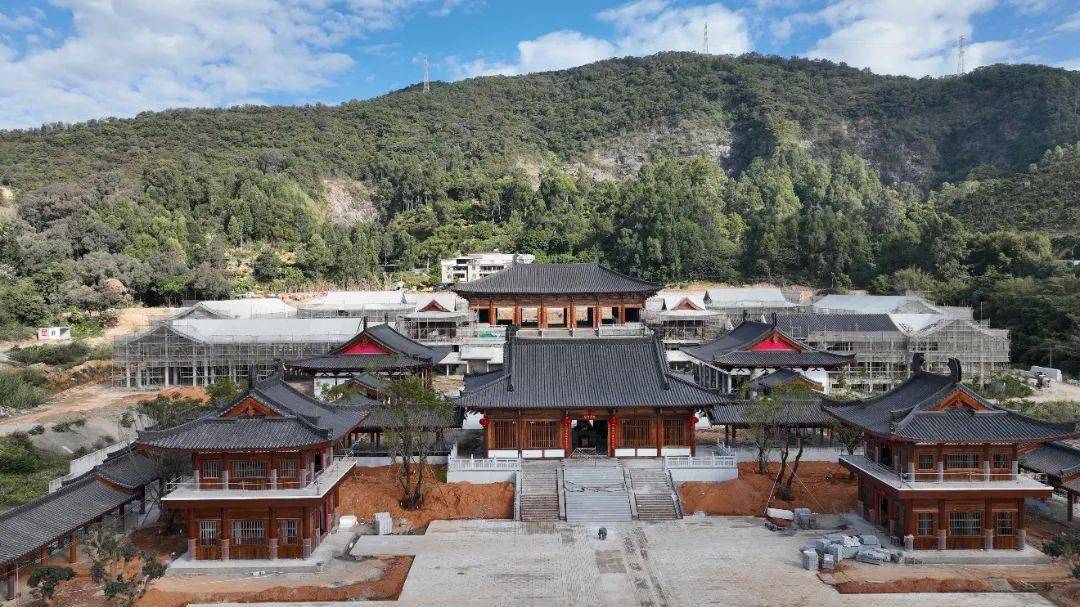 增城这个新景点春节开放!_百花_古寺_建设