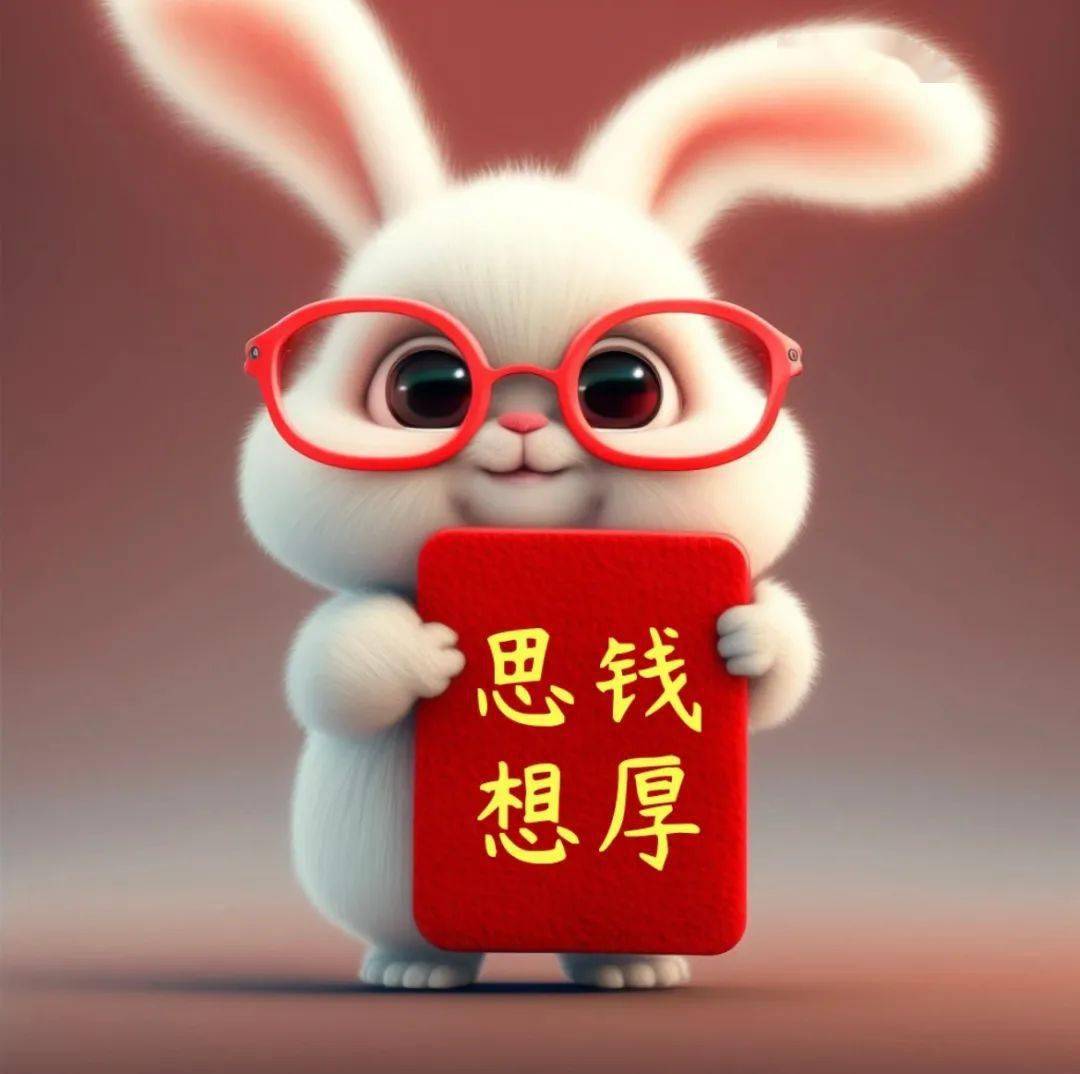 2023兔年四字成语春节祝福语 新年快乐吉祥语兔子头像图片