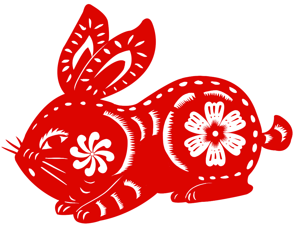 2023是兔年,送你一组兔年春节剪纸!愿你鸿运当头,宏兔大展!