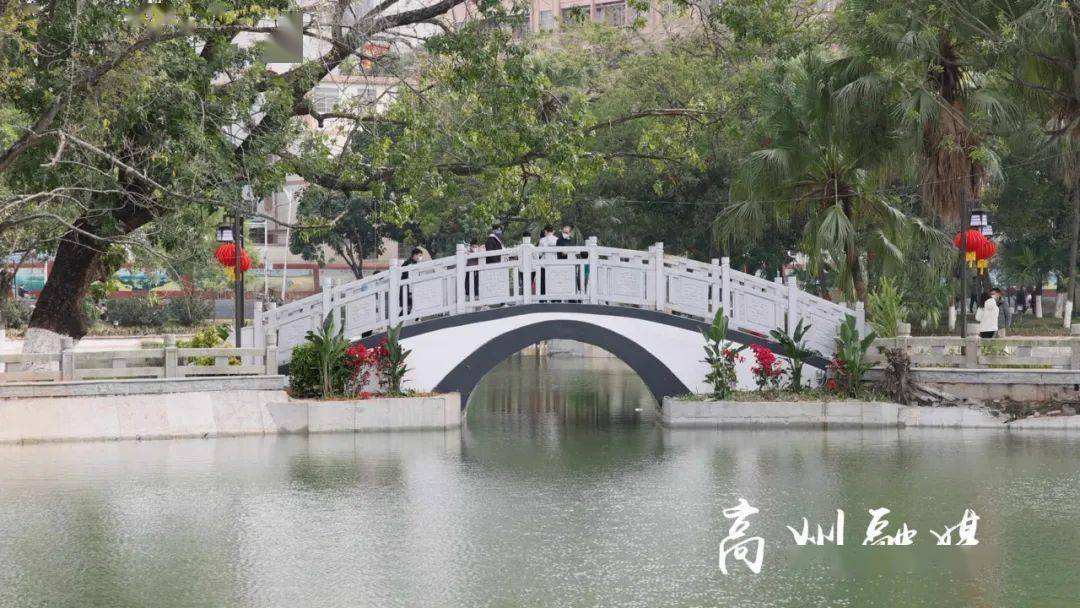 高州潘州,瀛洲公园升级大变样,春节遛娃好去处_改造_市民_广场