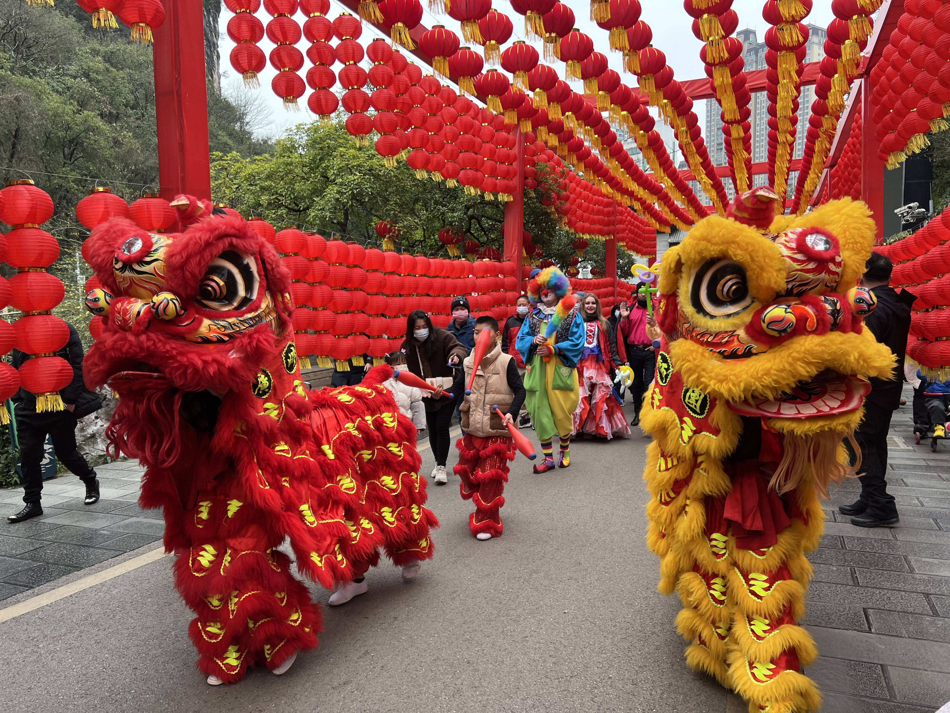 灵山庙会图片