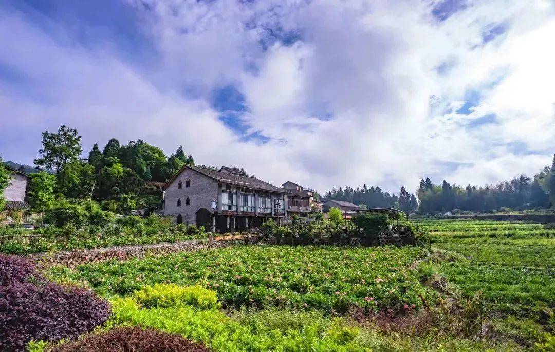 百汇阳轩背靠青山,面朝田野.