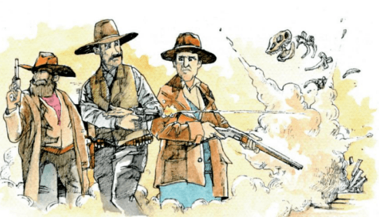 一场二人间的"恐龙化石战争"(下)_马什_柯普_对方