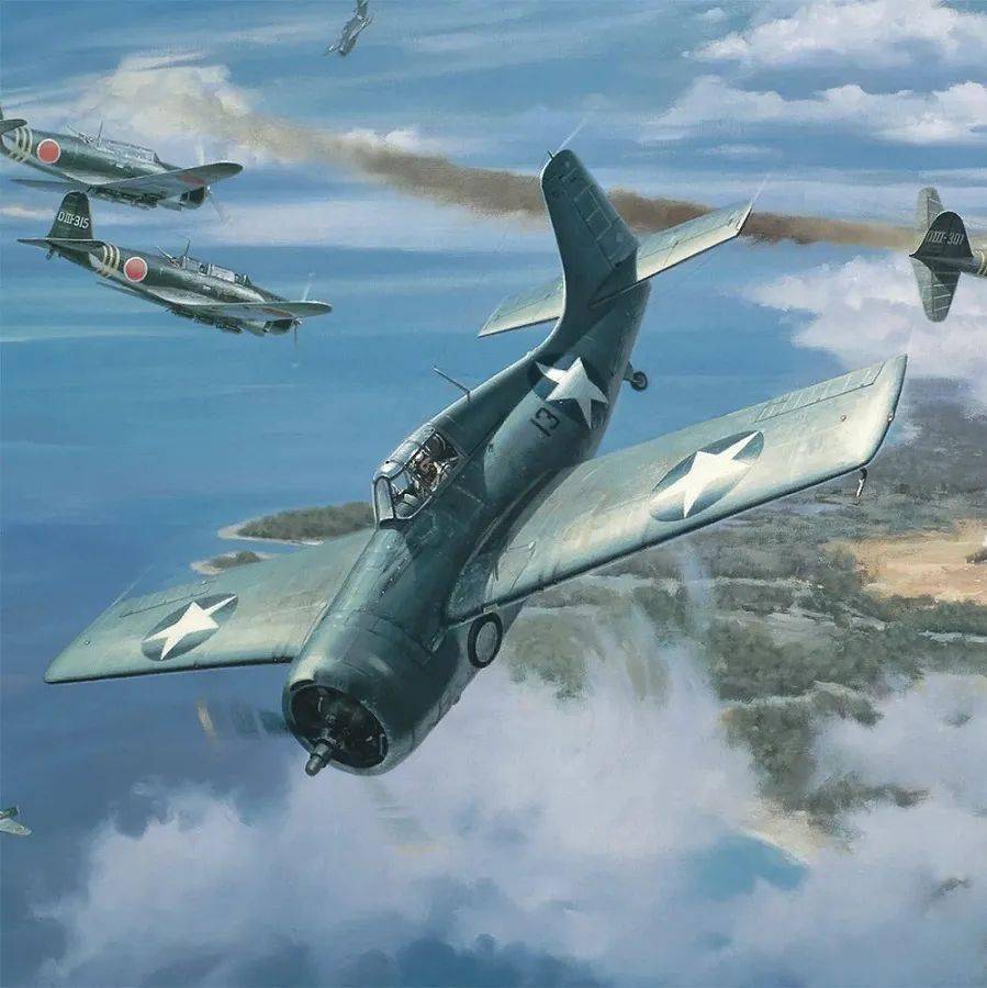 精选好图:f4f野猫战斗机