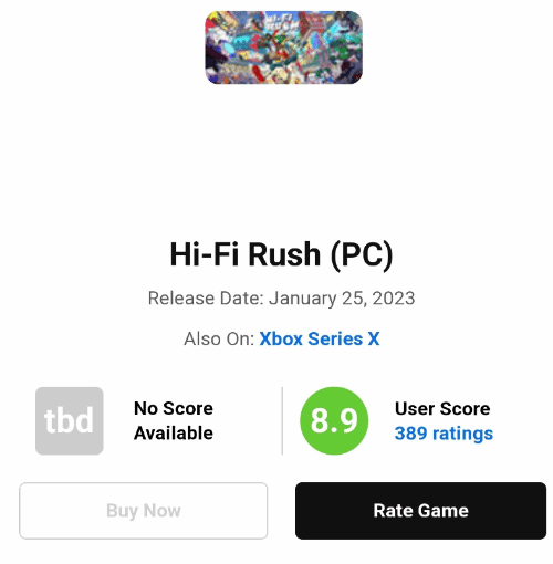 节拍动做《HiFi Rush》热度不减 位居Steam畅销榜第4