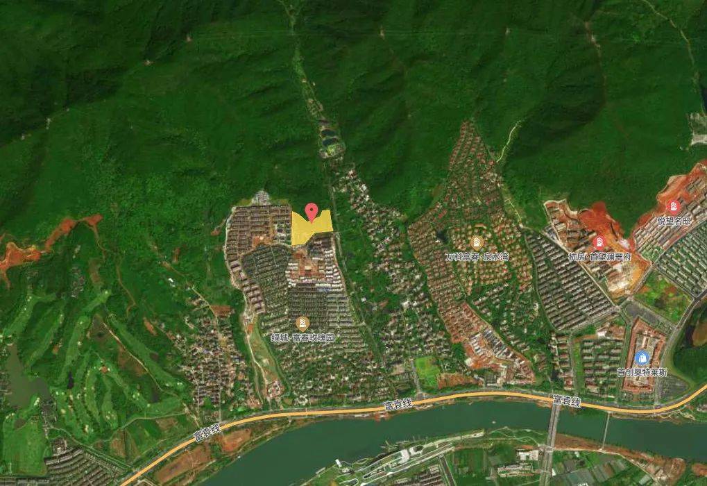 【今日杭州】香溢集团富阳区东洲街道住宅项目公示,拟建15幢排屋_建设