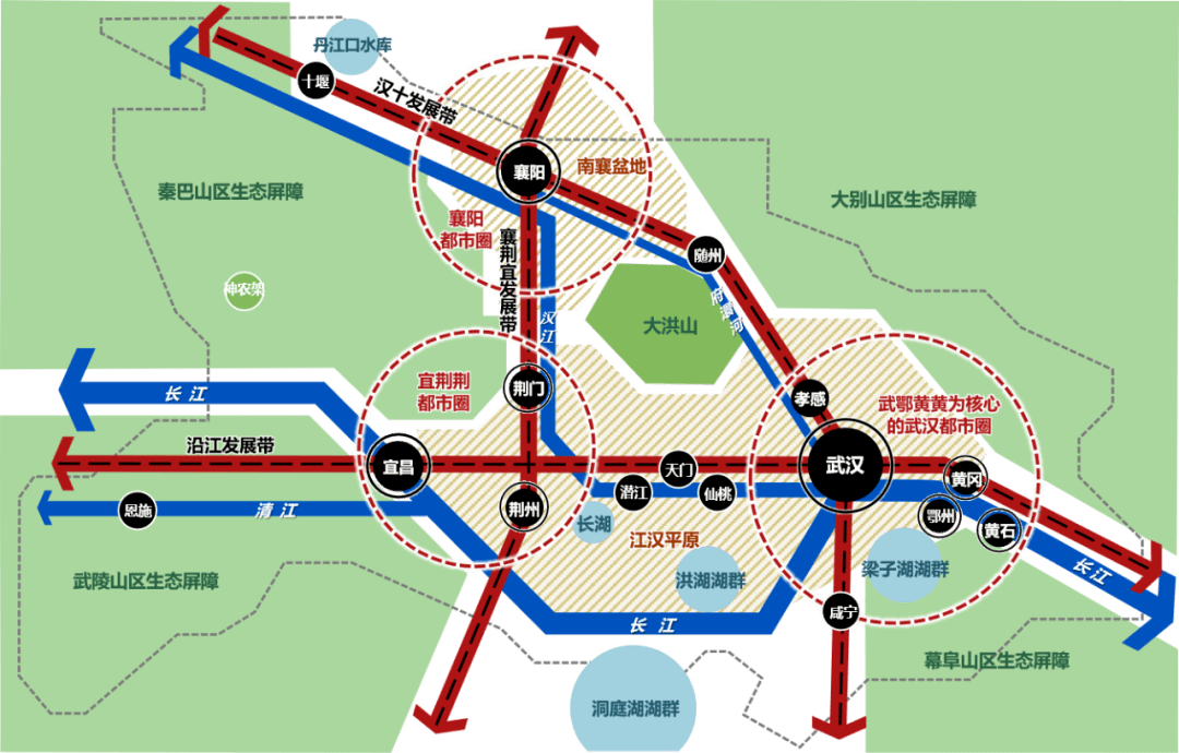 《武汉新城规划》发布 范围横跨武汉鄂州两市