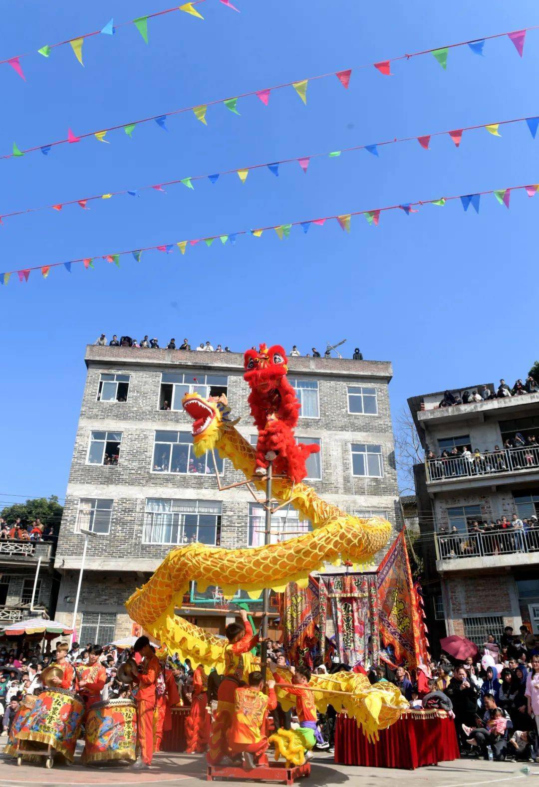 传统民俗"炮期"闹新春_活动_灵山县_丰塘镇