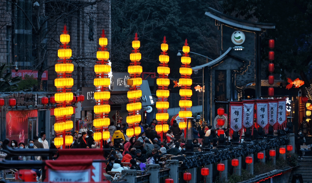 武侯祠灯会图片图片