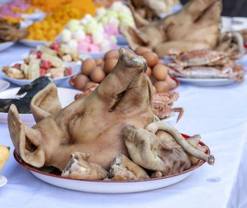 文史园丨吃肉为什么又叫"打牙祭"_祭祀_祖先_仪式