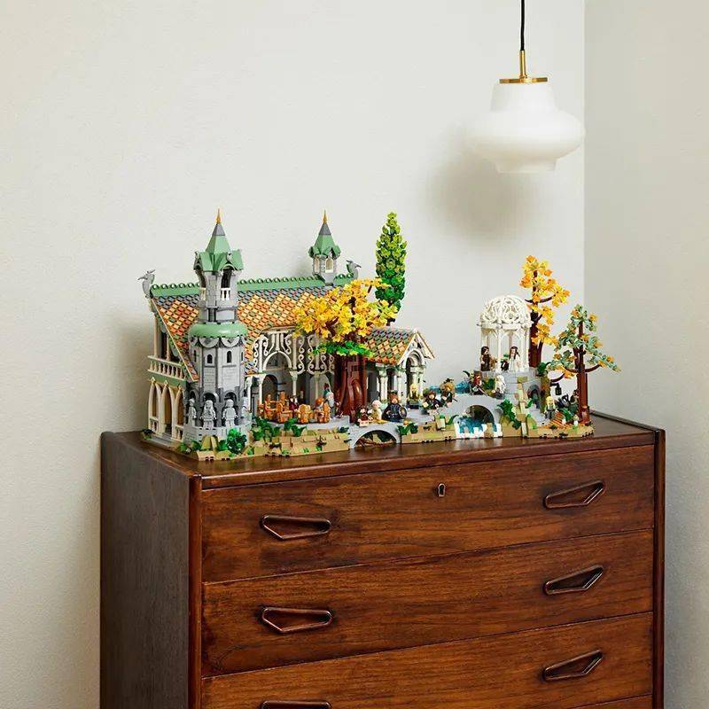 新品预定~ lego 乐高 10316 指环王 幽谷瑞文戴尔城堡_定金_item_spm