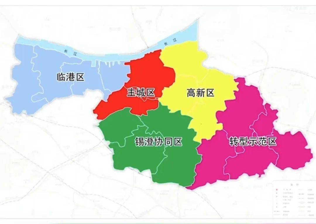 江阴将划5大区?南闸并入主城?