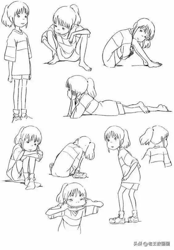 1000个人体速写临摹图