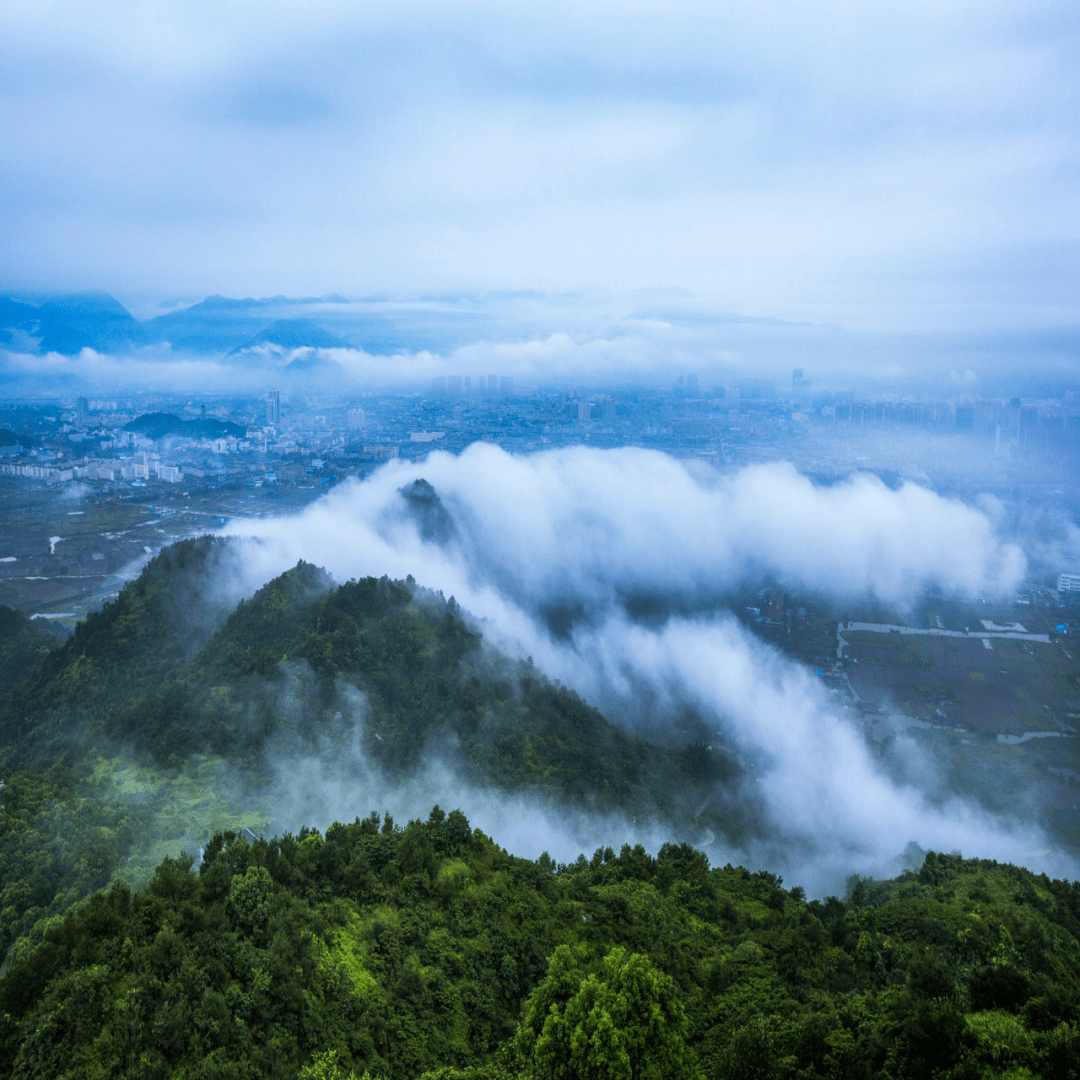 苍南灵溪公园山图片