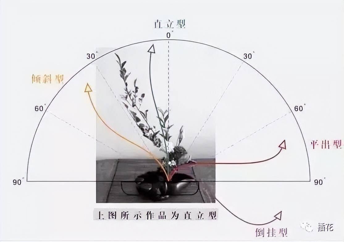 中国传统插花的六大基本造型