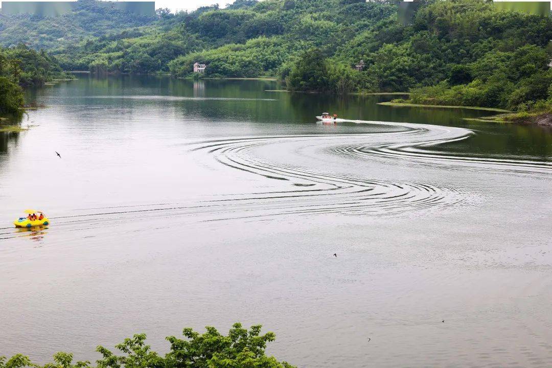 五宝镇明月湖二期建设图片