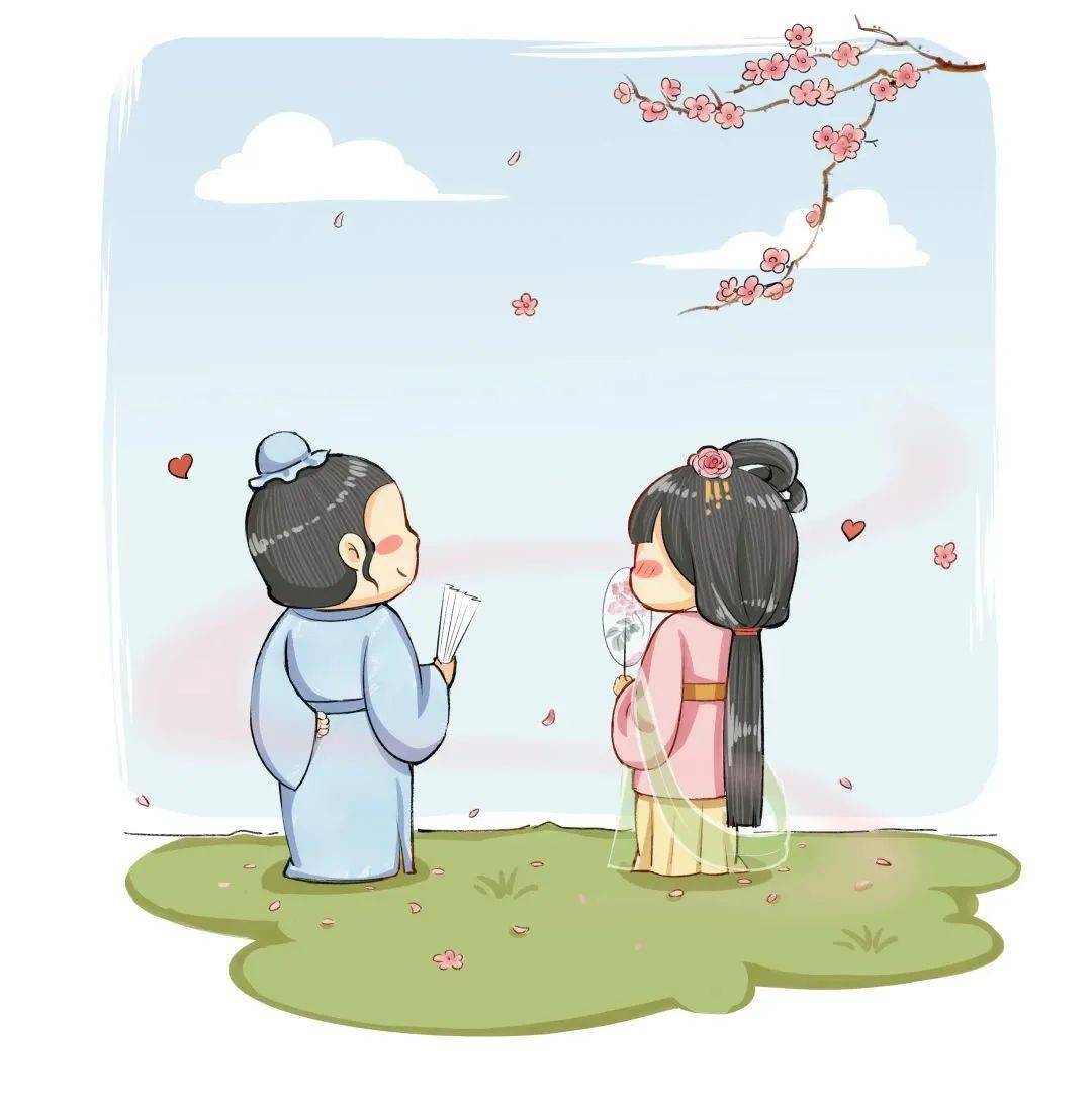 画说传统 | 发乎情,止乎礼,才子佳人成双对_瓯海区_spring_崔护