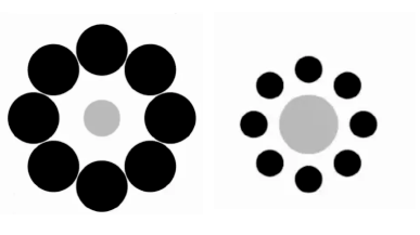 设计师一定要懂平面图形设计的错觉设计手法_视觉_海报_大小