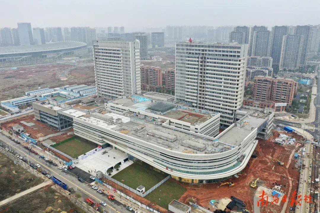 南昌这家医院加快建设_项目_九龙湖_工作