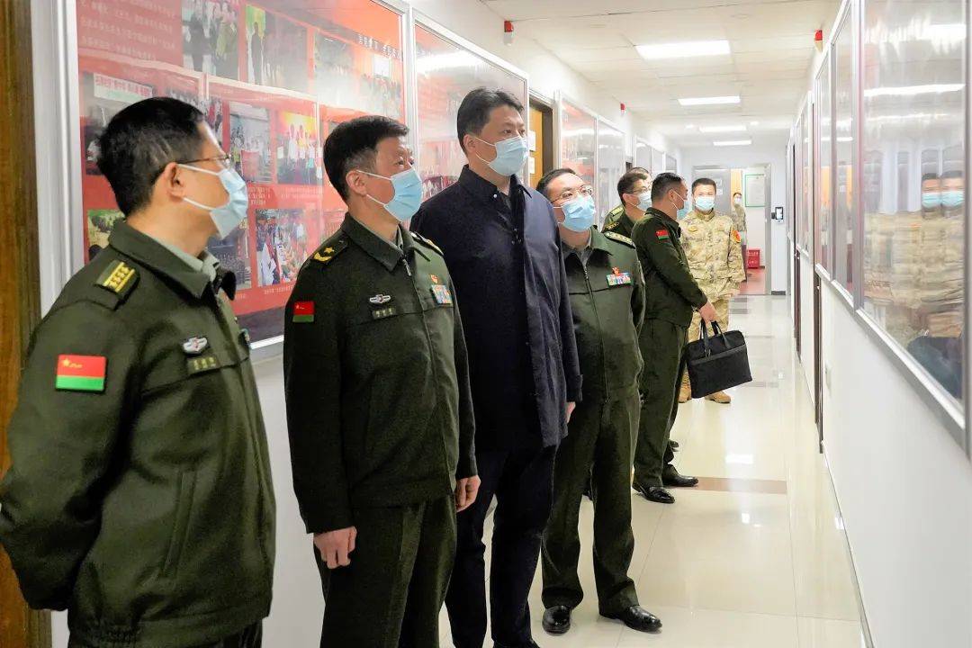 上海警备区少将政治委员胡世军赴普陀区检查调研_建设_人武部党委
