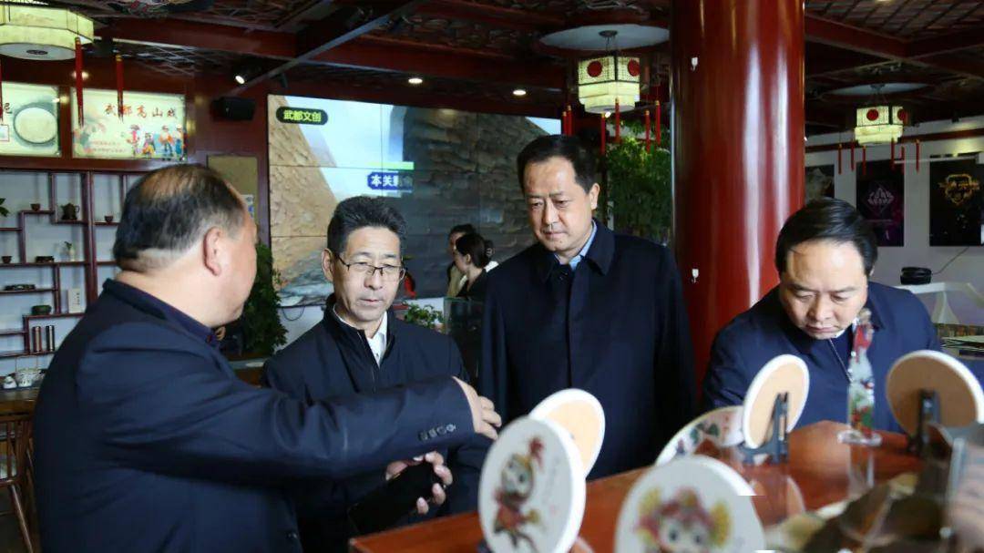 2月22日,省委宣传部副部长,省文旅厅党组书记何效祖在武都区调研文旅