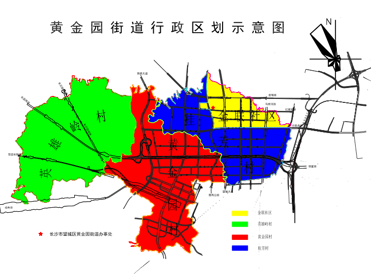 望城行政区划图片