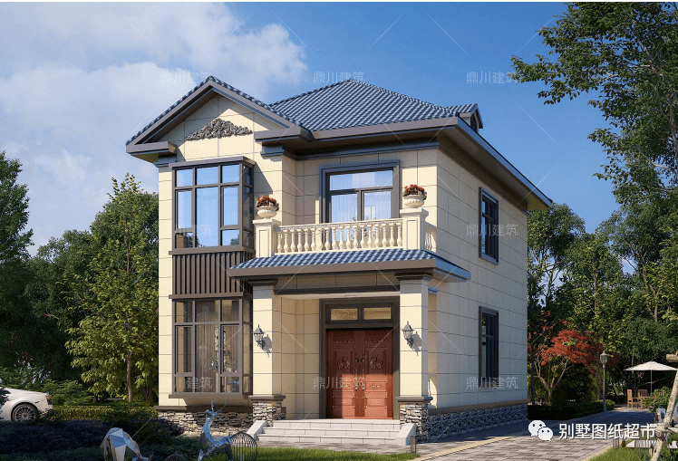 6套两层新中式别墅,大气沉稳,带露台,真实享受乡村美好生活_卫生间