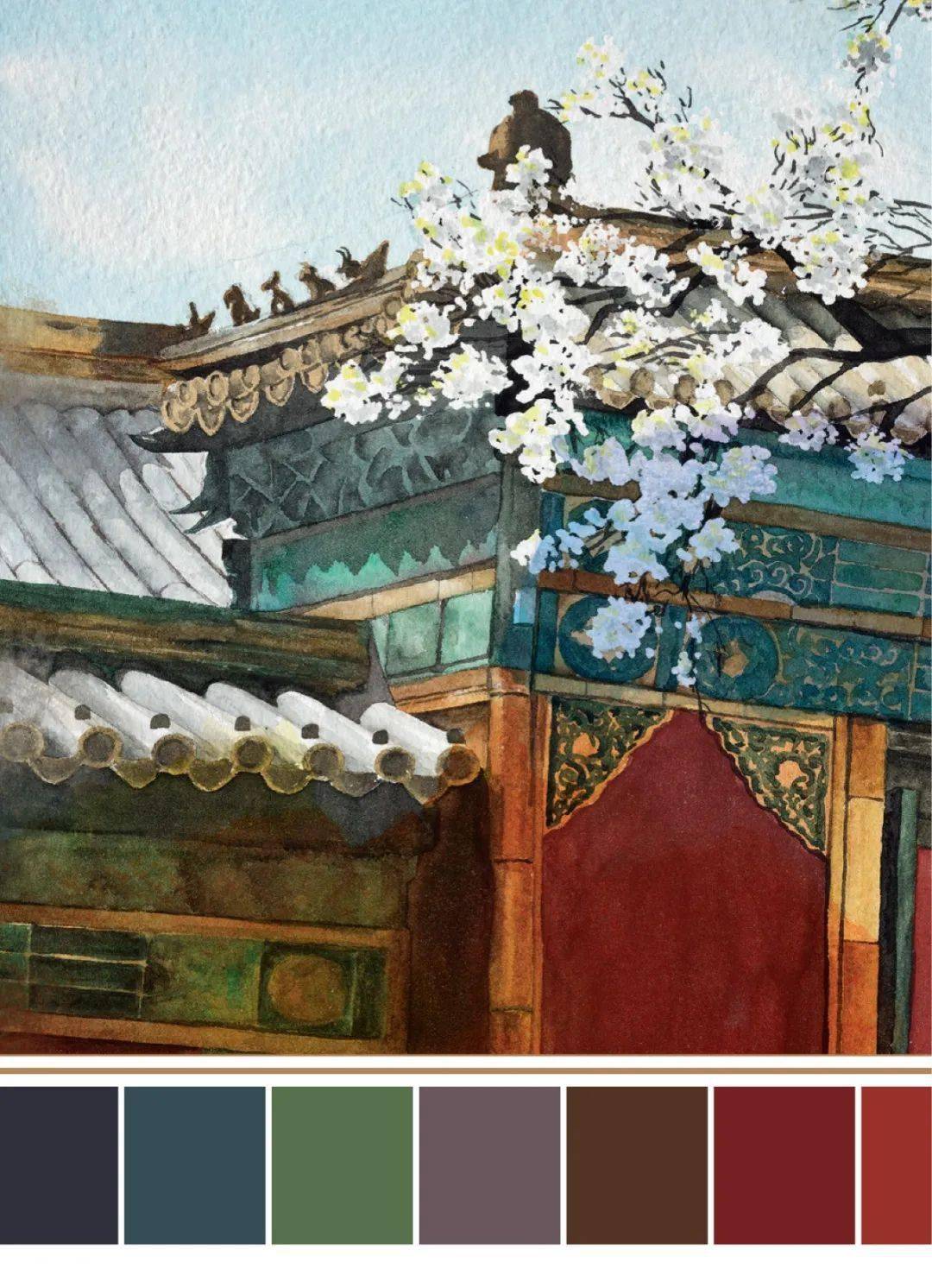 美炸了!欢迎走进《中国传统色》从故宫到敦煌,看东方的色彩美学