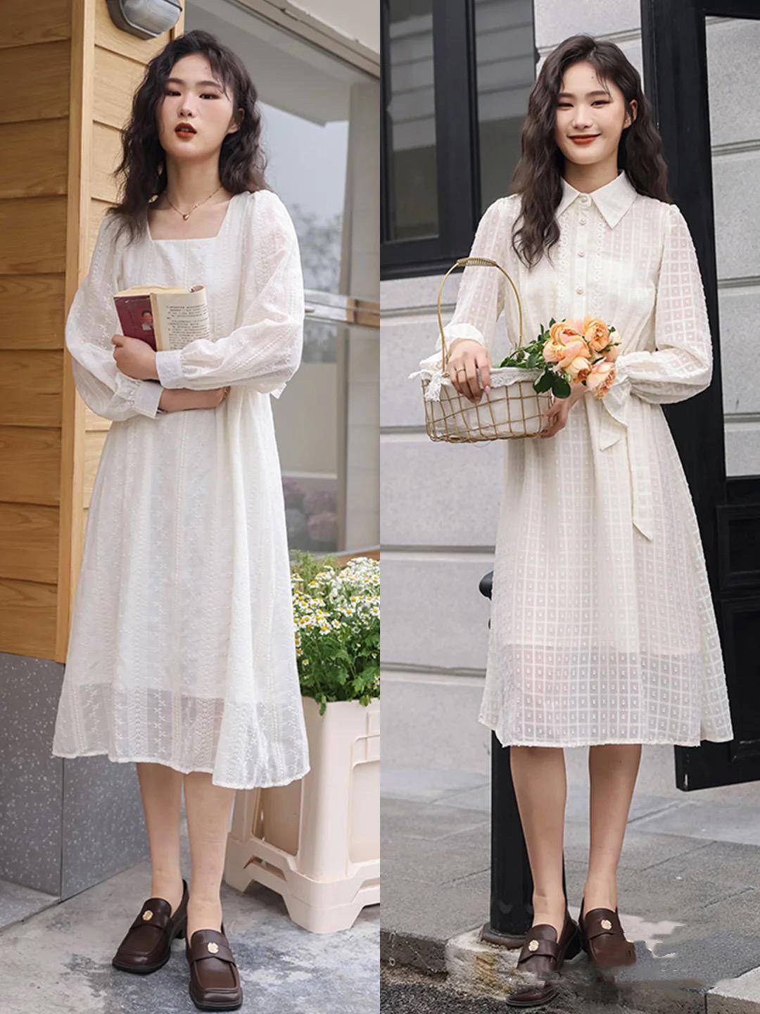 春天怎么少得了"娃娃裙",温柔甜美又减龄,穿上它也太可爱了吧_装饰