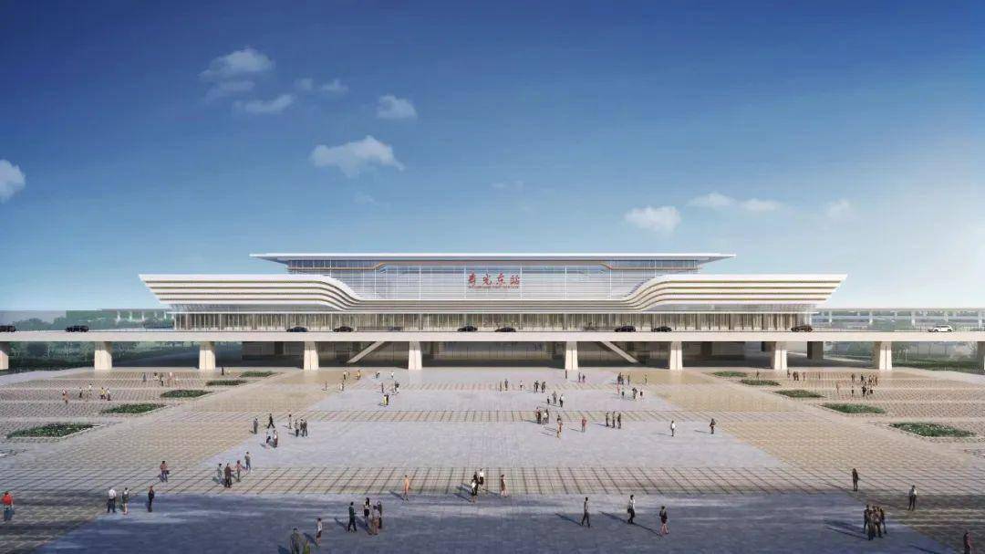 潍坊新建高铁站设计图曝光!_寿光_工作_站房