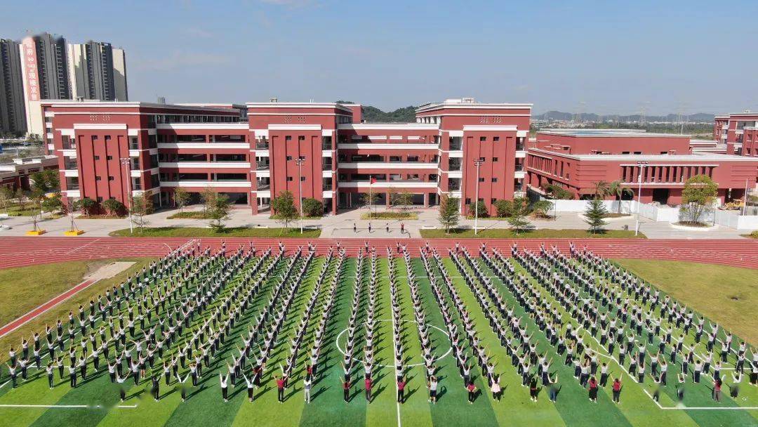 江门紫茶中学学生图片