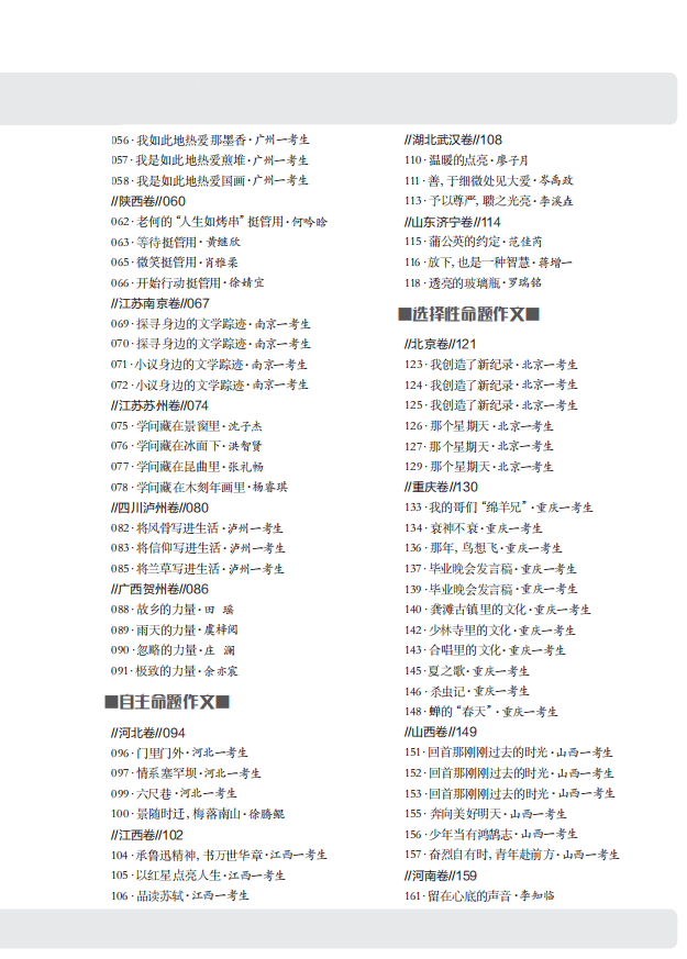 一篇读懂（初中作文题目精选）初中作文题目精选2020优秀作文 第10张