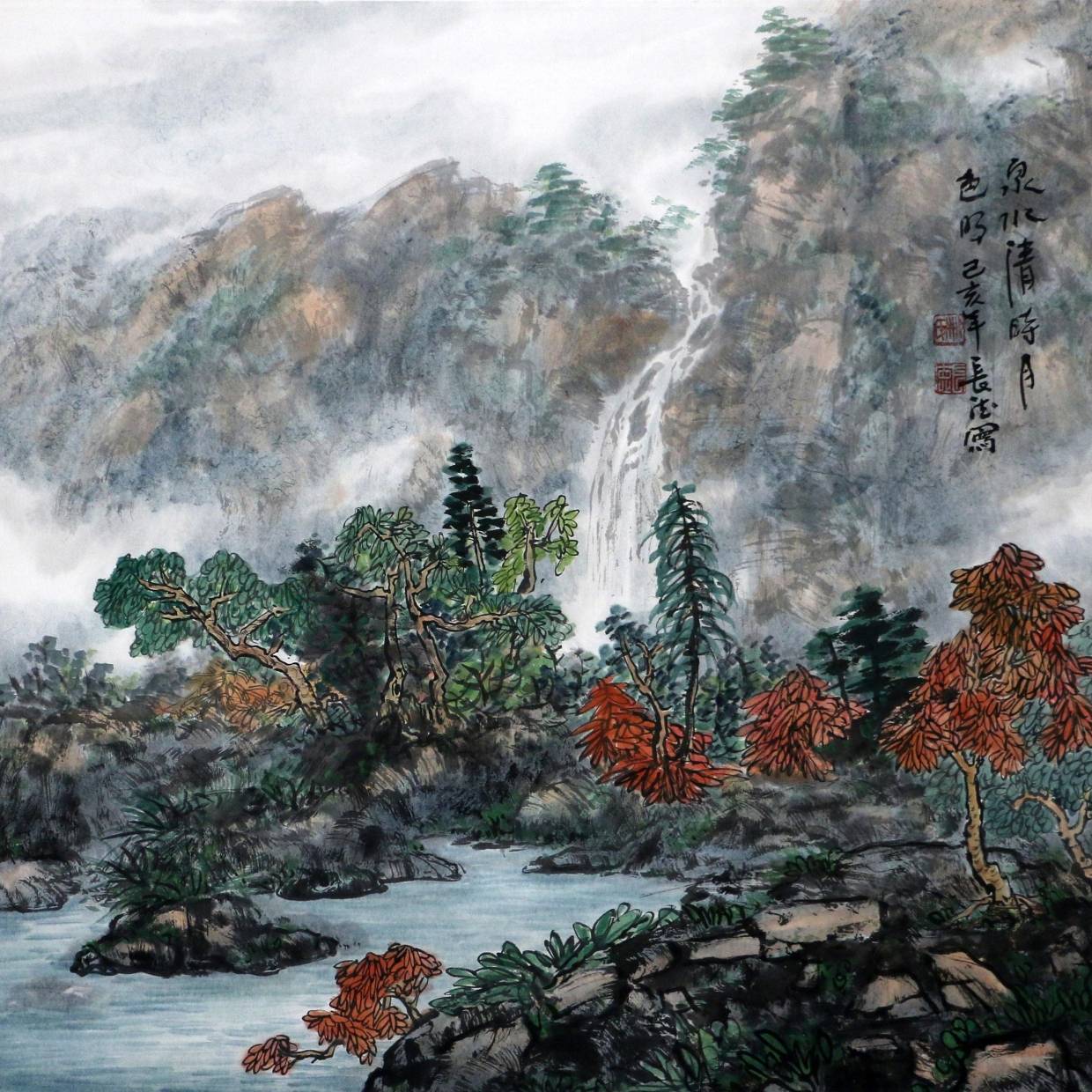 画家孟凡周 | 当代微结构山水画名家,以笔墨绘出万里江山!_作品_文化_传统