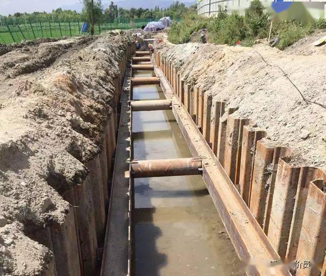 路桥工程基坑施工中钢板桩支护技术_进行了_位置_振动